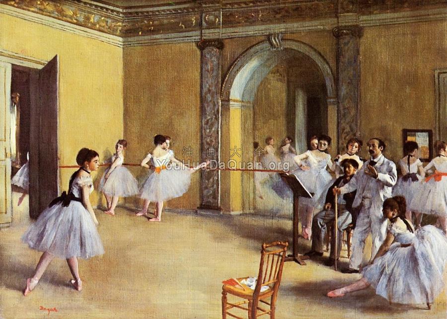 Dance Class at the Opera - 埃德加·德加